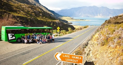 Kiwi Experience Lake Hawea New Zealand